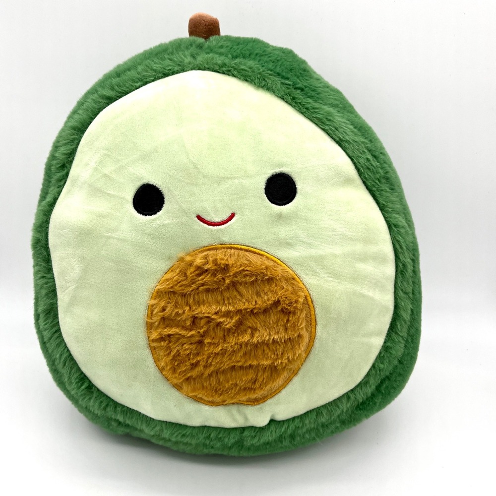 FuzzAMallows 16" Avocado Austin Plush Pillow‎ Stuffed Animal Toy Cute Decor Soft
